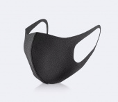 Маска бытовая многоразовая из пенополиуретана, черная