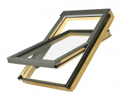 Мансардное окно FTP (CH) 114x140 двухкамерное