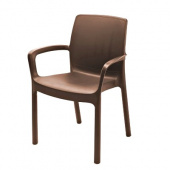 Составной стул LORD для улицы, сада, светло-коричневый