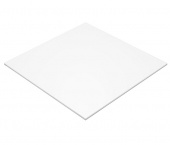 Лист из полистирола, опал (молочный), 1350x1250x1,5 мм 