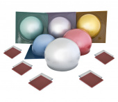 Акриловое стекло со спецэффектами Cast Argenta, цвет красный, 2030х3050 мм