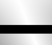 ABS- пластик для гравировки, cеребро глянец/на чёрном, 1200x600х1.5мм