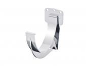 Кронштейн желоба водостока ТЕХНОНИКОЛЬ, ПВХ, белый