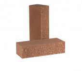 Кирпич облицовочный полнотелый фактурный РуБелЭко Гранит, цвет шоколад, 250х100х65 мм