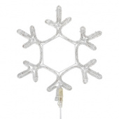 Снежинка светодиодная Neon-Night, синий, 45x38 см (арт.501-363)