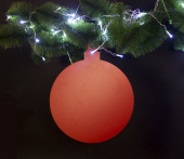 Шарик из вспененного ПВХ, красный, 347x343 мм