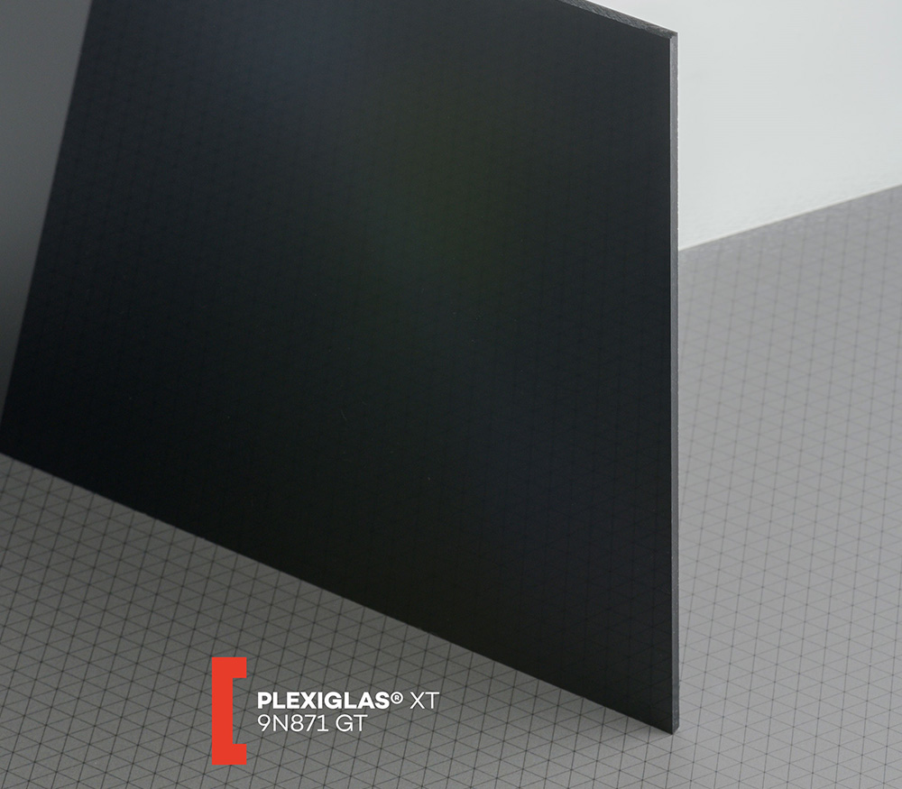 Оргстекло Plexiglas 9870 XT, 2050x3050х2 мм, черное