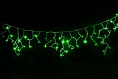 Светодиодная бахрома Lumax, 3х0,6 м, зеленый