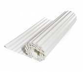 Профилированный полиэстер в рулонах Elyplast, 76/18, ширина 2м, молочный