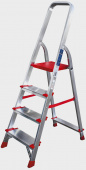 Стремянка алюминиевая индустриальная, нагрузка 225 кг NV 500 (4 ступ.)