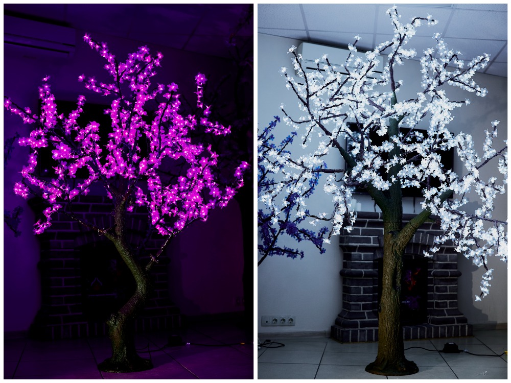 световые деревья с реалистичной корой баухиния