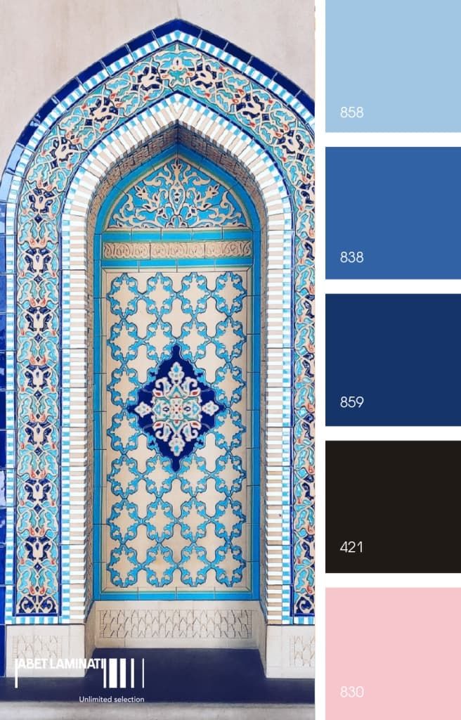 Цвета HPL пластика для мебели Abet Laminati