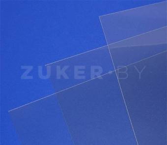 Прозрачный ПВХ M-Clear твердый 0,3 мм, 1000х1400 мм