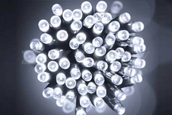 Айсикл (бахрома) светодиодный, 4,8 х 0,6 м, прозрачный провод, 230 В, диоды белые,176 шт