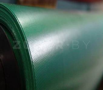 Тентовая ткань лакированная Ручайка, цвет зеленый RAL 6026, ширина 2,5 м, 630 г/м2