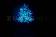Светодиодное дерево Клён, цвет синий