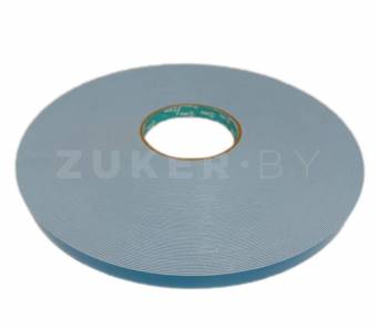 Скотч двухсторонний вспененный ZUKTAPE 5408Н, белый, 0.8мм х 12мм х 50м