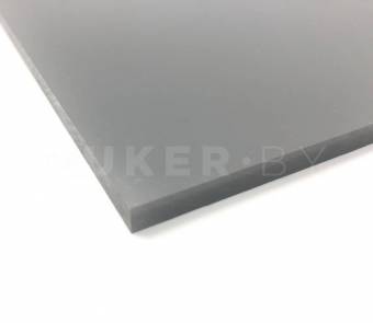 Монолитный поликарбонат УФ-стойкий, серебро, 6 мм, 2050х3050 мм