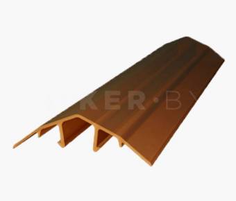 Профиль соединительный разъемный (крышка), для 16-25 мм, бронзовый