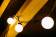 Световая гирлянда "Шарики" Lumax LED-LS-48-50-10M-WW тепло-белая, 48 мм, 10 метров