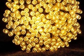 Айсикл (бахрома) светодиодный, 4,8 х 0,6 м, прозрачный провод, 230 В, диоды желтые,176 шт