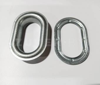 Люверс овальный оцинкованный Verton 42х22 (арт.21.42)