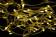 Гирлянда Нить золотого цвета, 10м, постоянное свечение, прозрачный провод ПВХ, 100 шт