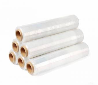 Стрейч пленка ПЭ для ручной намотки 17 мкм, 0,5х300м