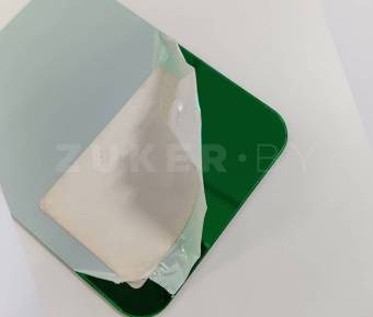 Оргстекло зеркальное, 2440x1220x1.2 мм, зеленое