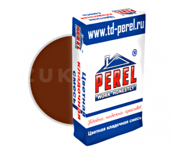 Цветной кладочный раствор Perel NL 0155 шоколадный