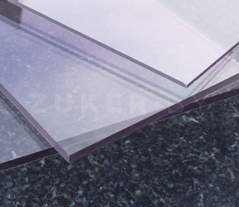 Монолитный поликарбонат Карбогласс, прозрачный, 10 мм, 2050х3050 мм