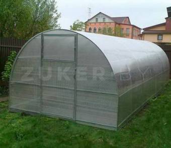 Теплица М-Агро Плюс 3x6м (шаг 0,67м, 20x20 см, 4 мм, 0.50 кг/м2), комплект с профилем