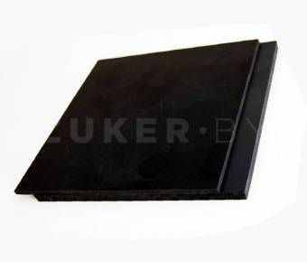 ПВХ вспененный Unext-Color, черный, 1560х3050, 3 мм