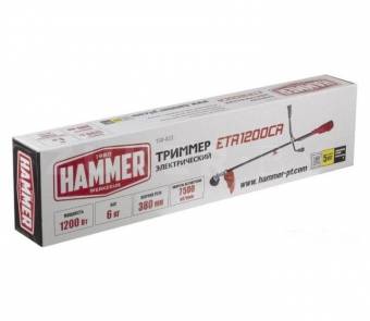 Триммер электрический Hammer ETR1200CR
