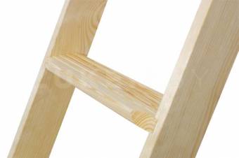 Чердачная деревянная секционная лестница LWK Plus 3.25/70x130