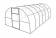 Теплица М-Агро Плюс 3x6м (шаг 0,67м, 20x20 см, 3.7 мм, 0.43 кг/м2), комплект с профилем
