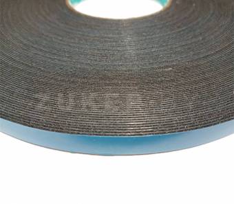 Скотч двухсторонний вспененный ZUKTAPE 5408Н, черный, 0.8мм х 6мм х 50м