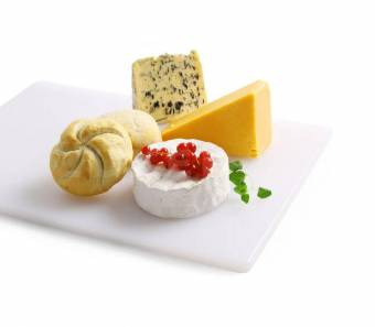 Разделочная доска профессиональная из полиэтилена, цвет белый, 60x40x2 см