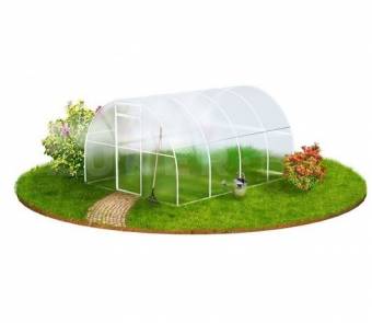 Теплица М-Агро Плюс 3x6м (шаг 0,67м, 20x20 см, 4 мм, 0.50 кг/м2), комплект с профилем