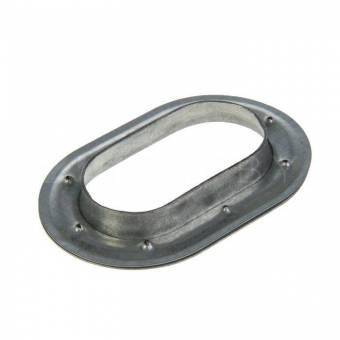 Люверс оцинкованный овальный Bozamet 42х22 мм (арт. 03.42)