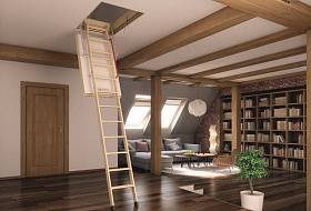 Как выбрать чердачную лестницу с люком Как выбрать чердачную лестницу с люком