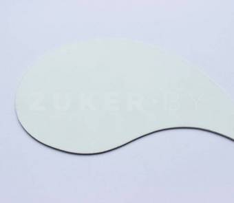 Полистирол листовой ударопрочный HIPS с UV, белый 5001, 3000х1500х1 мм