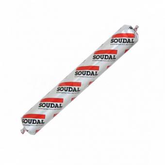 Клей-герметик полиуретановый "Soudal" Soudaflex 40 FC серый 600 мл