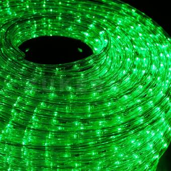 Дюралайт светодиодный супергибкий Lumax LED-RL-2W-13MM, цвет зеленый
