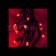 Айсикл (бахрома) светодиодный, 4,8 х 0,6 м, диоды красные, провод черный, арт.255-132