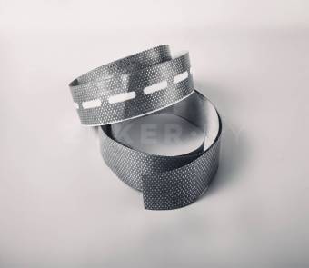 Лента герметизирующая алюминиевая IRROX, для верхнего торца, с подложкой, 38 мм