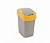 Контейнер для мусора PACIFIC FLIP BIN 25L, серый/оранжевый