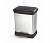 Контейнер для мусора DECOBIN 30L, черный/серебр