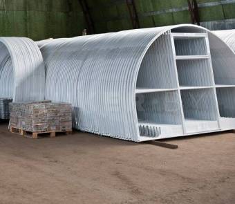 Теплица М-Агро Плюс 3x6м (шаг 0,67м, 20x20 см, 4 мм, 0.50 кг/м2), комплект с профилем