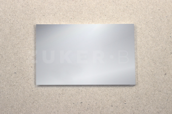 Зеркальное оргстекло серебряное, 1.5 мм, 2150х1000 мм